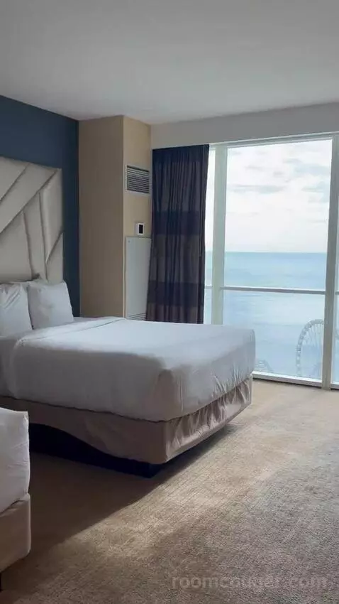 North Tower Ocean Deluxe 2 Queens (#3260) bed picture #5