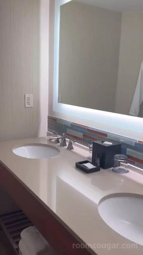 Traditional Island View, Guest Room, 1 King, Limited View (#3017) bathroom picture #12