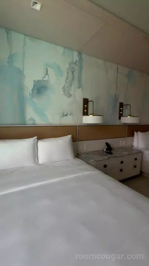 Queen Room with Two Queen Beds and Pool View (#662) bed picture #11