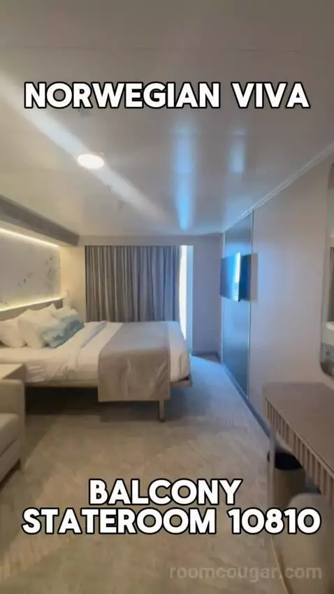Balcony Stateroom (#10810) bed picture #4