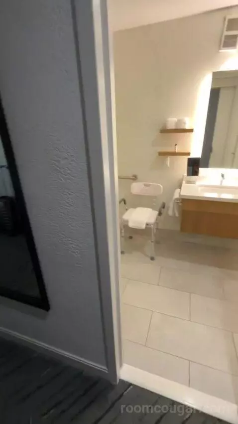 Queen Room with Two Queen Beds and Roll-In Shower - Mobility and Hearing Accessible (#4102) bathroom picture #1
