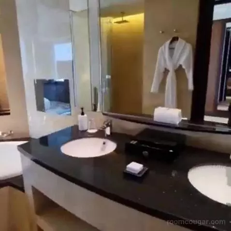 Deluxe Corner King Room with Panoramic View bathroom picture #3