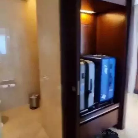 Deluxe Corner King Room with Panoramic View bathroom picture #10