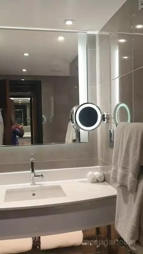 Deluxe King Room with River View - High Floor bathroom picture #3