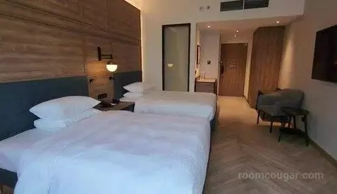 Deluxe Double Room with Two Double Beds and Twin Towers View bed picture #12