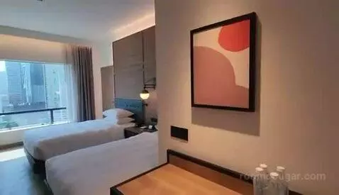 Deluxe Double Room with Two Double Beds and Twin Towers View picture #9
