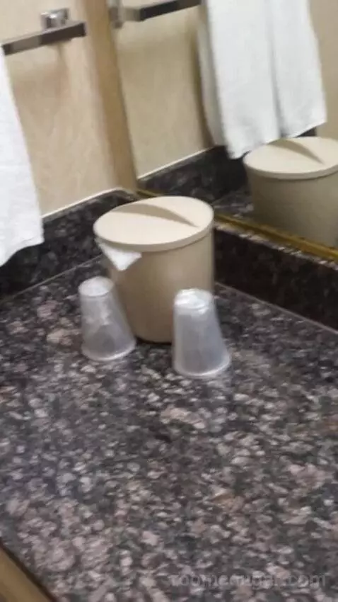 Casino Tower King Room (#530) bathroom picture #7