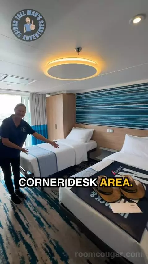 Balcony Cabin (Accessible B) bed picture #1
