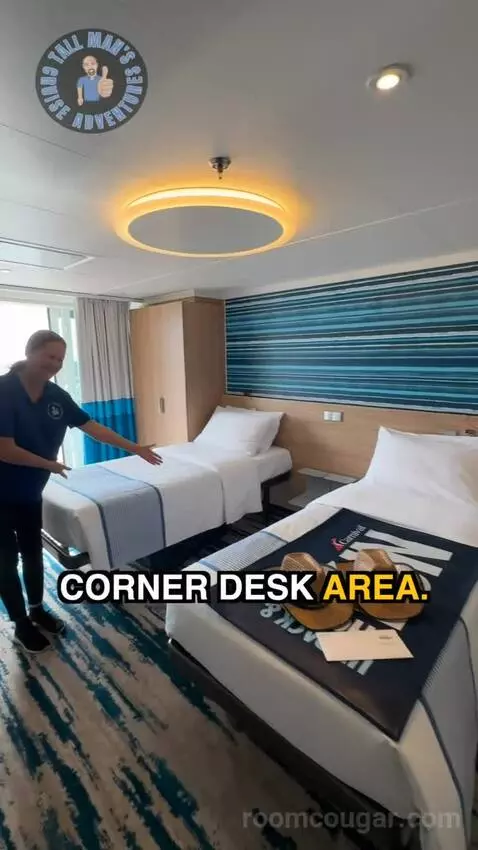 Balcony Cabin (Accessible B) bed picture #2