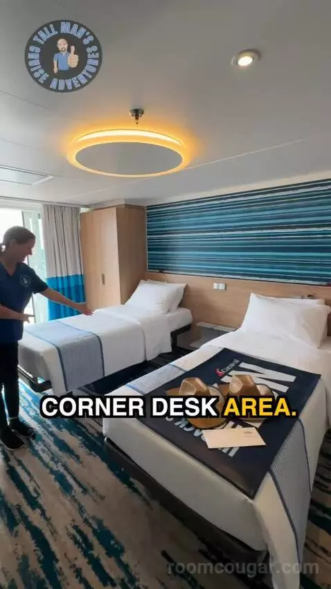 Balcony Cabin (Accessible B) bed picture #3