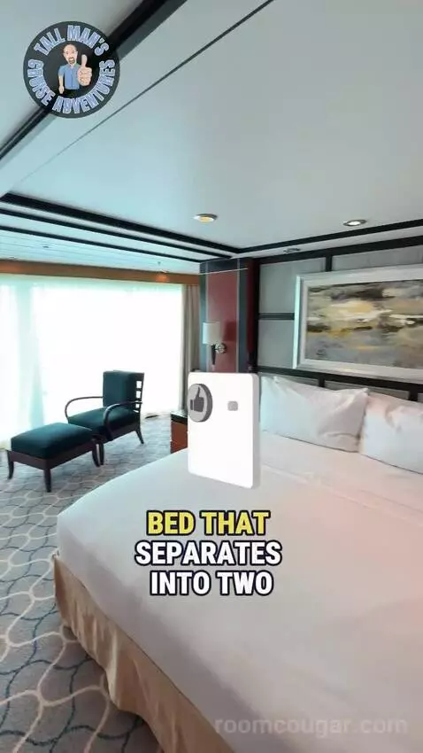 Royal Suite (#1620) bed picture #3