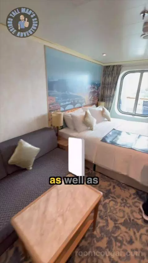 Balcony Cabin (COVE Balcony) bed picture #2