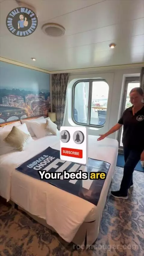 Balcony Cabin (COVE Balcony) bed picture #5
