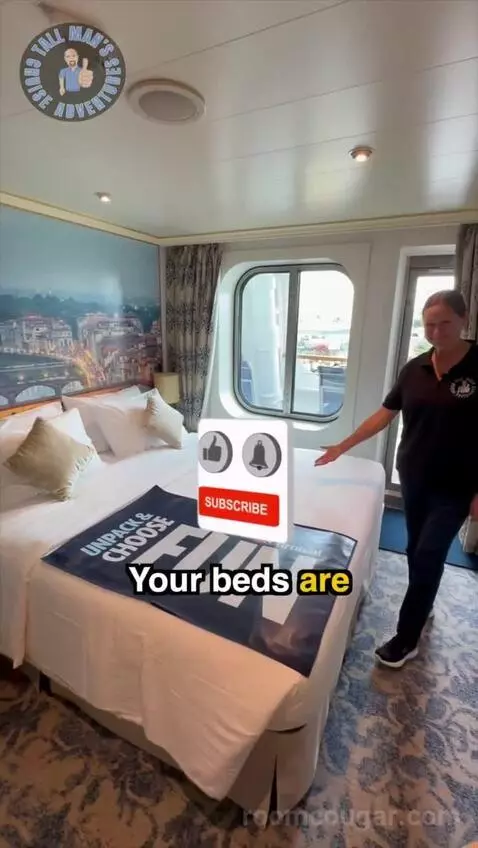 Balcony Cabin (COVE Balcony) bed picture #6