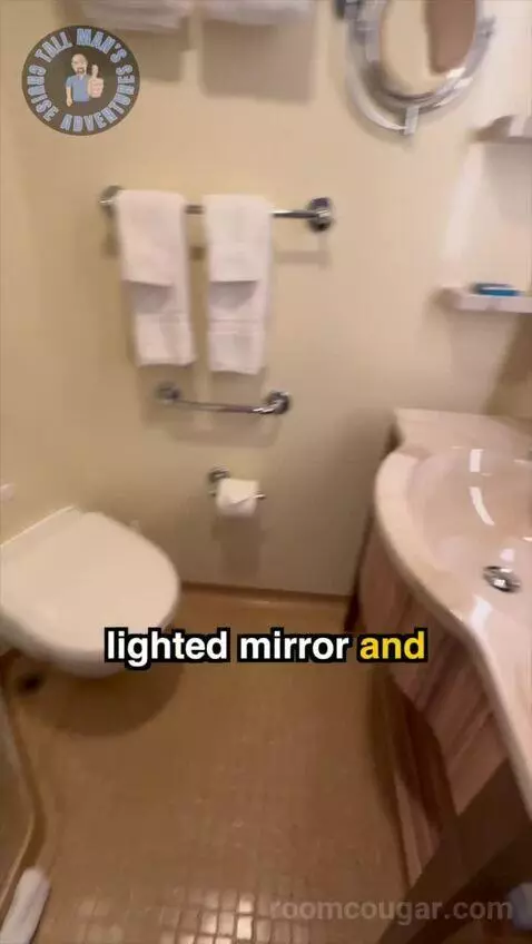 Balcony Cabin (COVE Balcony) bathroom picture #6