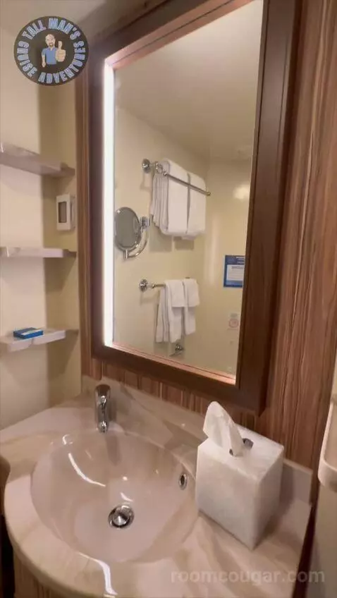 Balcony Cabin (COVE Balcony) bathroom picture #12