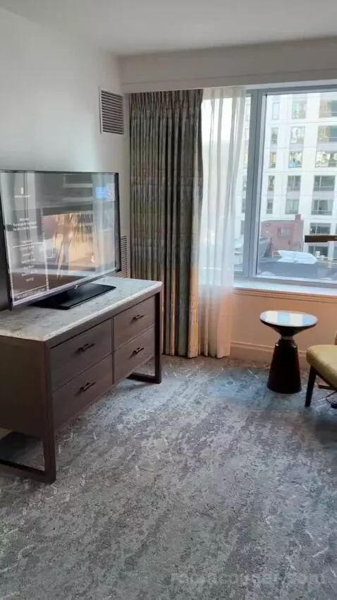 Luxury Suite, 1 Bedroom Larger Suite, 1 King, Sofa Bed (#947) bed picture #11