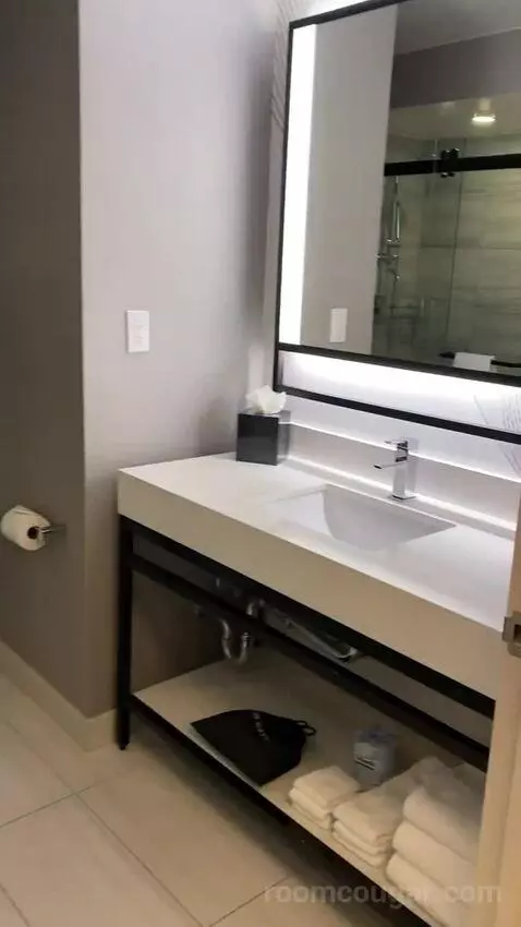 Deluxe Double Room with Two Double Beds - Harbor View (#3106) bathroom picture #1