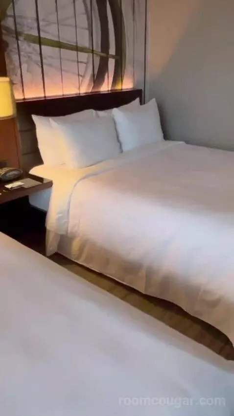 Guest Room with Two Queen Beds and City View bed picture #7