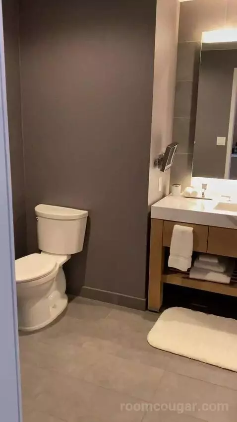Deluxe Room, 2 Queen Beds, Corner (#935) bathroom picture #5