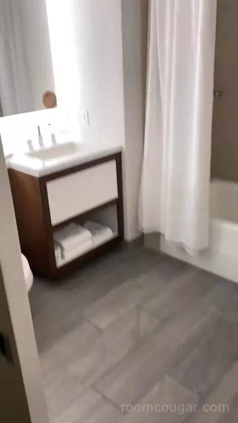 Deluxe Guest Room, 2 Double, High Floor bathroom picture #2