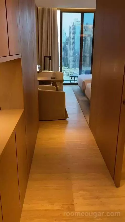 Deluxe, Guest Room, 2 Queen, Burj Khalifa View, Balcony (#1514) bed picture #1