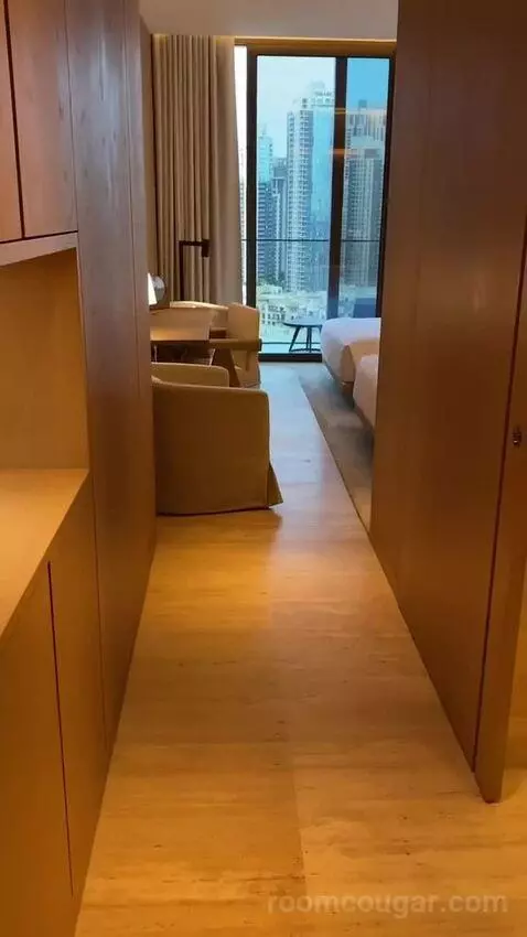 Deluxe, Guest Room, 2 Queen, Burj Khalifa View, Balcony (#1514) bed picture #3