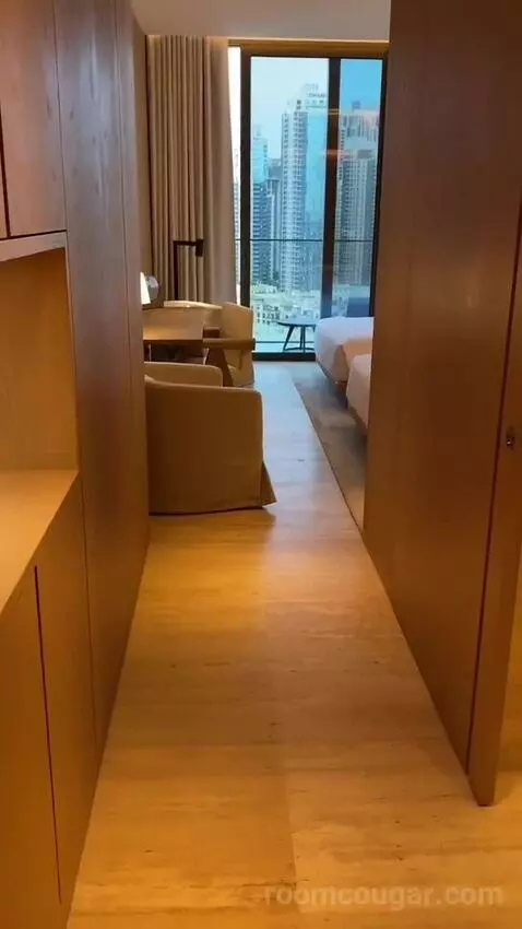 Deluxe, Guest Room, 2 Queen, Burj Khalifa View, Balcony (#1514) bed picture #4
