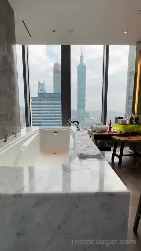 Fantastic Suite, 1 Bedroom Suite, 1 King, Taipei 101 View bathroom picture #9