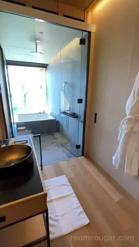 Lake Chuzenji View, Guest Room, 2 Double, Balcony (#315) bathroom picture #2