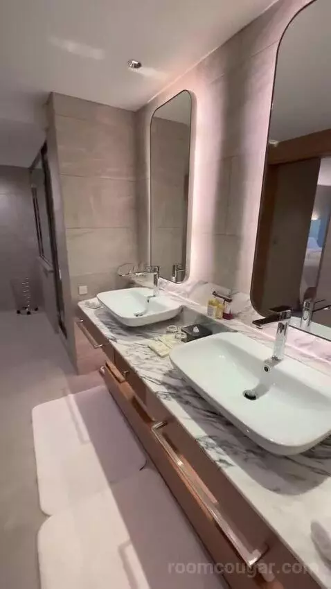 Luxury, Club Lounge Access, Suite, 2 Double Room Details bathroom picture #1