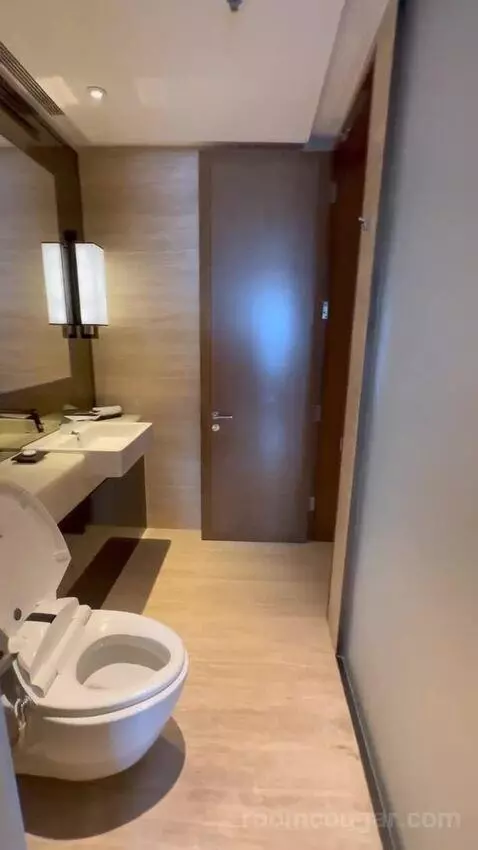 Deluxe Victoria Harbour Suite with King Bed, Club Lounge Access (#109-16) bathroom picture #3