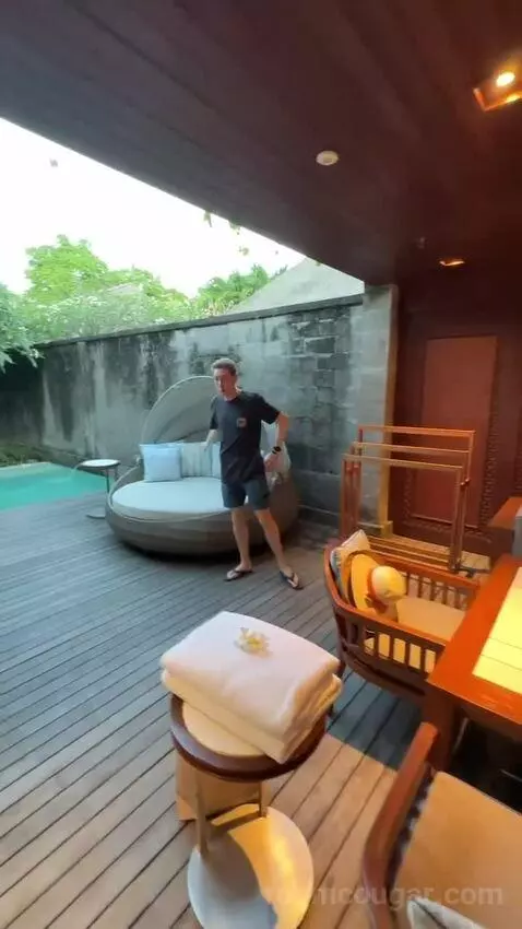 Garden Pool Villa with 2 Twin Beds view picture #2