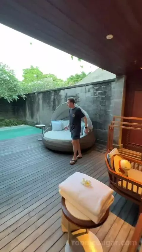 Garden Pool Villa with 2 Twin Beds view picture #4