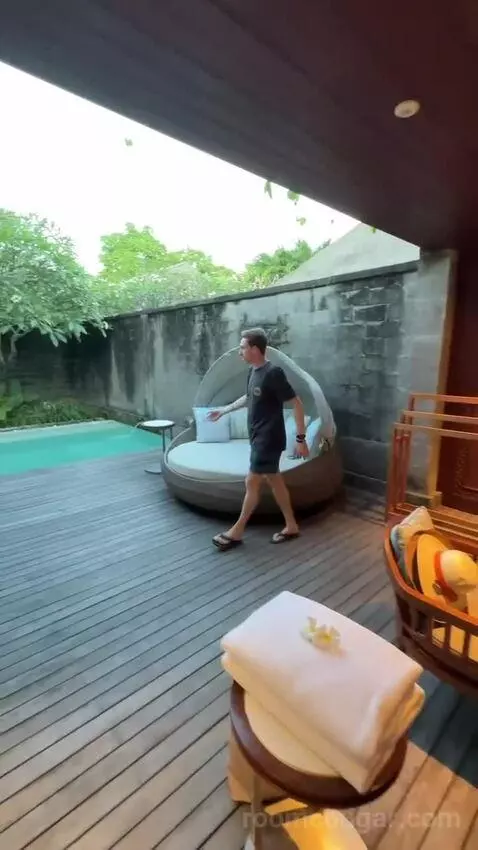 Garden Pool Villa with 2 Twin Beds view picture #5