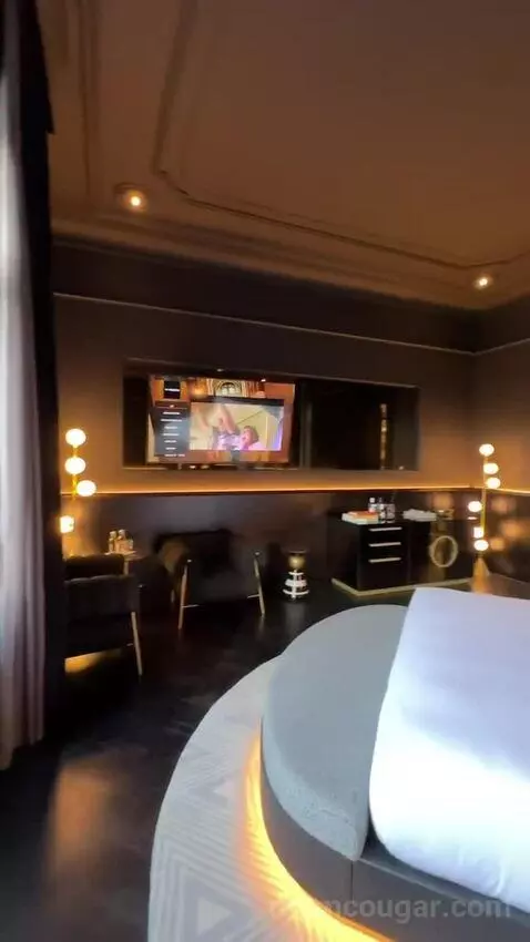 Extreme Wow Suite, 1 Bedroom Presidential Suite, 1 King, City View, Balcony, Fireplace bed picture #4