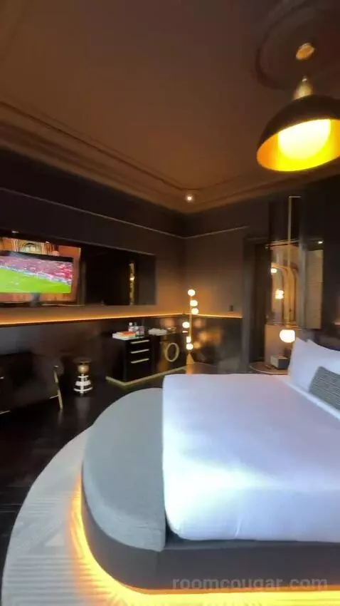 Extreme Wow Suite, 1 Bedroom Presidential Suite, 1 King, City View, Balcony, Fireplace bed picture #8