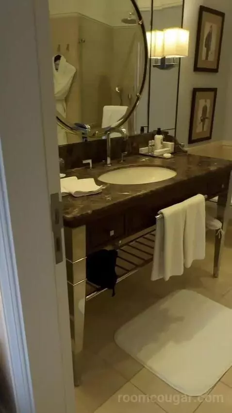 Deluxe Suite, 1 Bedroom Suite, 1 King, City View bathroom picture #4