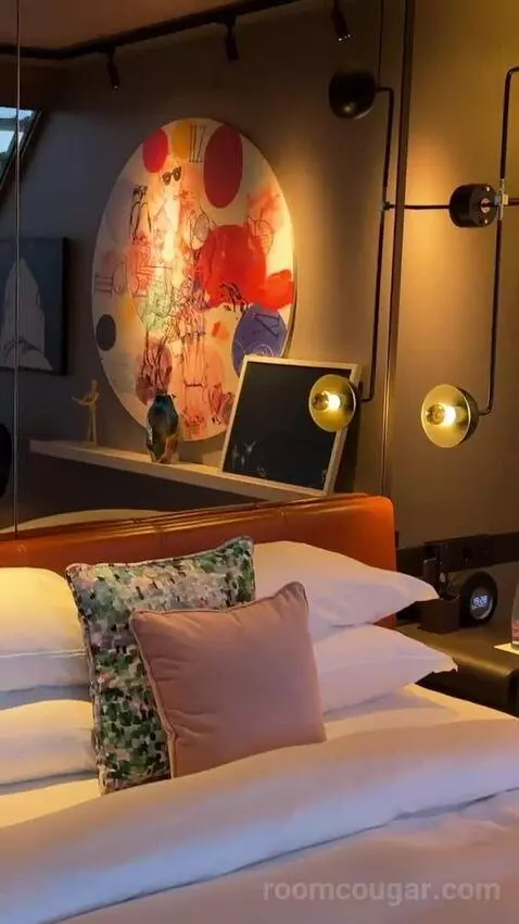 Loft Room Danube View, Guest Room, 1 King, Danube River View bed picture #11