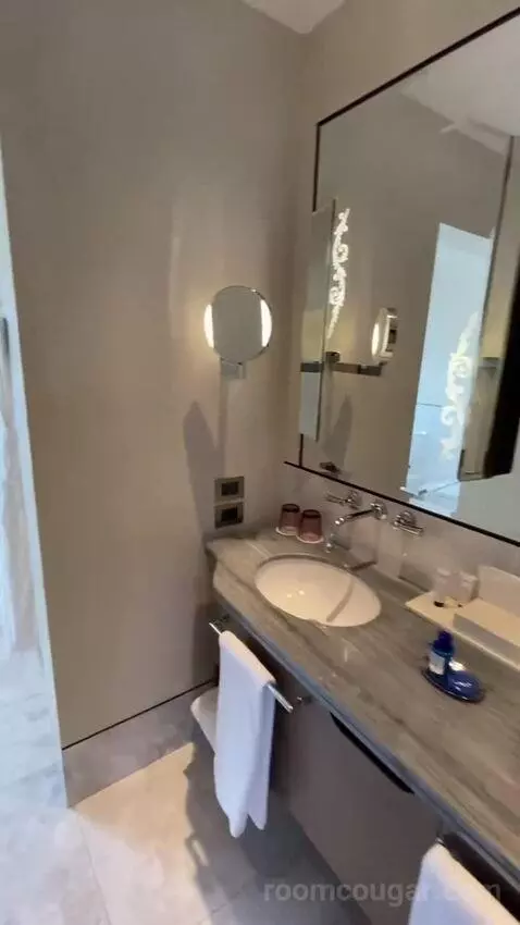 One-Bedroom King Suite with City View (#2500) bathroom picture #5