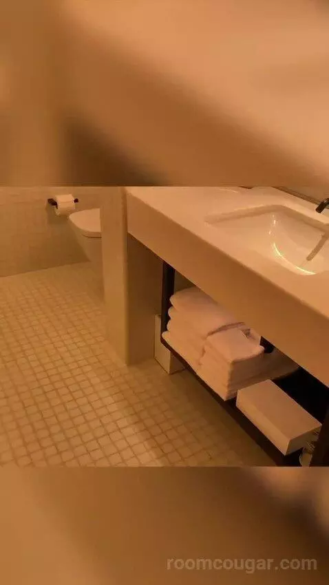 Deluxe Queen Room with Two Queen Beds and Harpa View bathroom picture #8