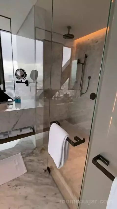 Deluxe Corner Queen Room with Two Queen Beds and City View (#4225) bathroom picture #11
