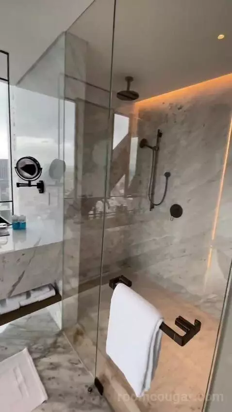 Deluxe Corner Queen Room with Two Queen Beds and City View (#4225) bathroom picture #3