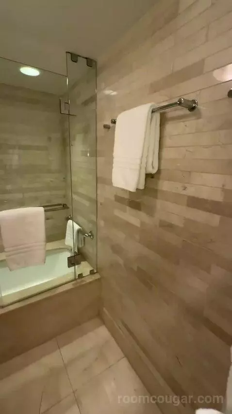 Double Room with Two Double Beds and Lake View bathroom picture #1