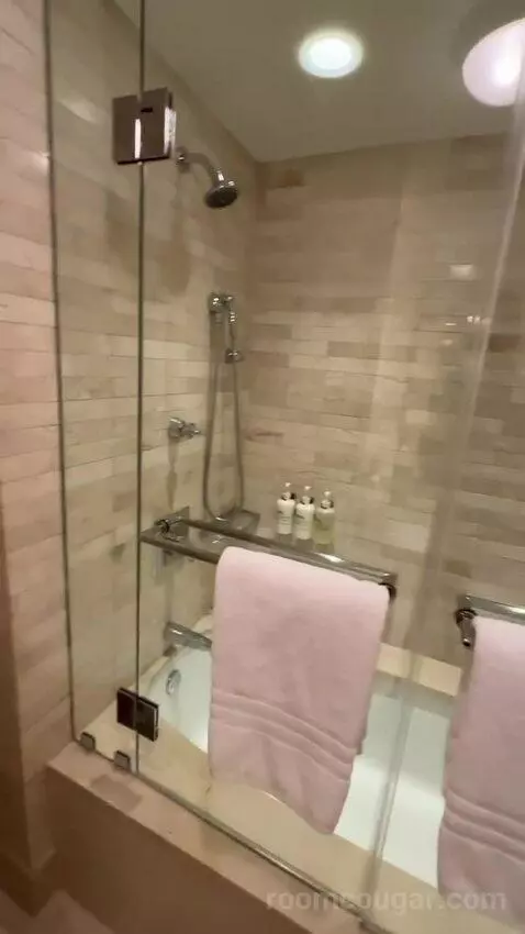 Double Room with Two Double Beds and Lake View bathroom picture #3