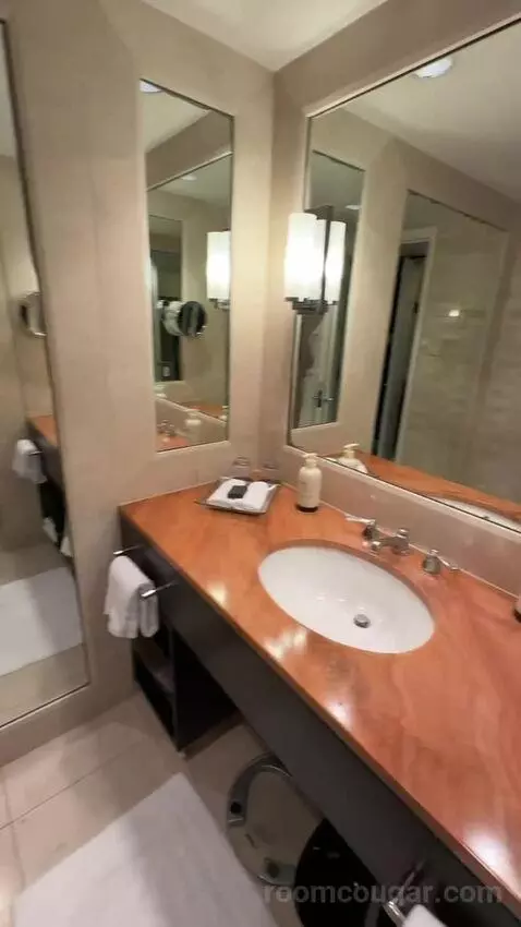 Double Room with Two Double Beds and Lake View bathroom picture #7