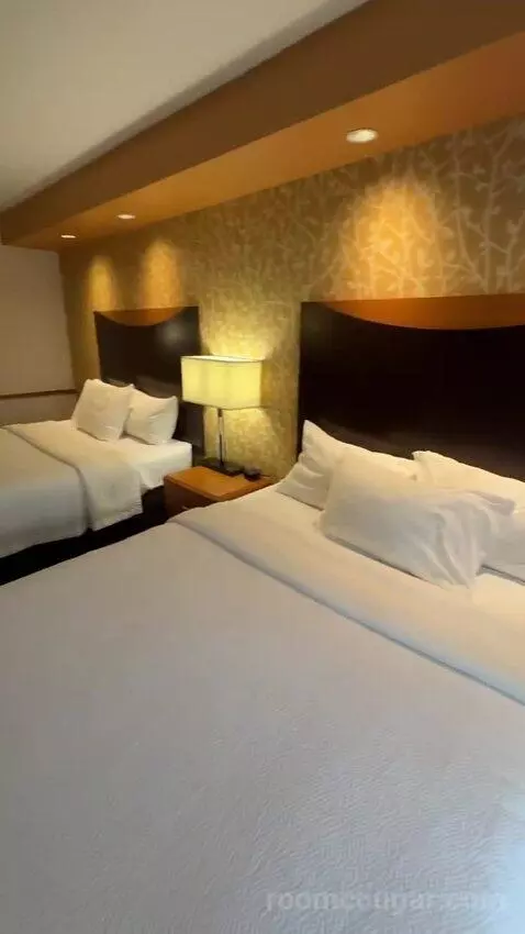 Queen Studio with Two Queen Beds and Sofa Bed (#316) bed picture #10