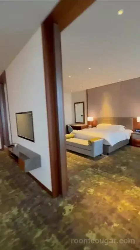 Deluxe King Suite with Executive Lounge Access (#3002) bed picture #3