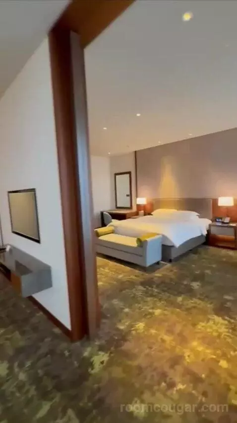 Deluxe King Suite with Executive Lounge Access (#3002) bed picture #4