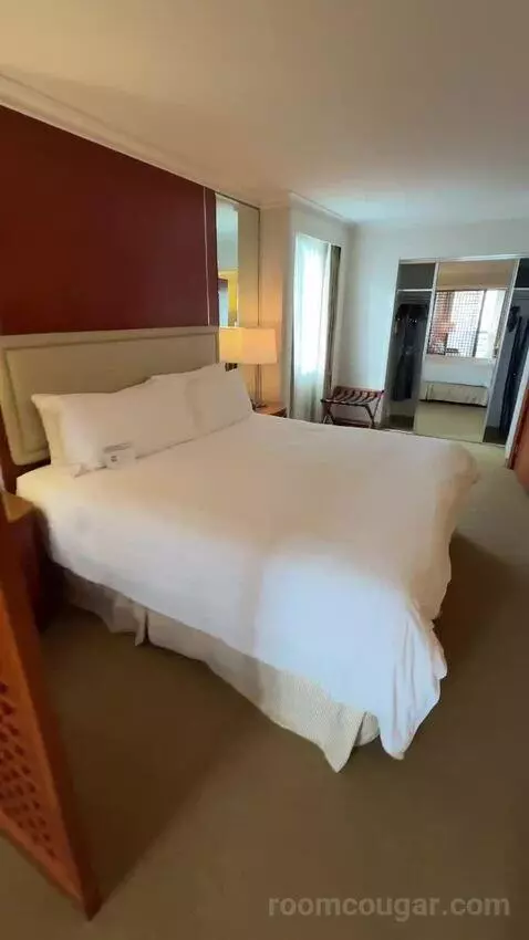 1 Bedroom Junior Suite, 1 King, Some City View, Water View, Corner Room (#1222) bed picture #5